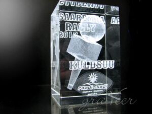 3D logo kristallkuubik