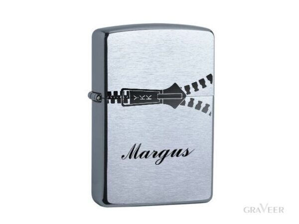 Tõmblukuga  zippo