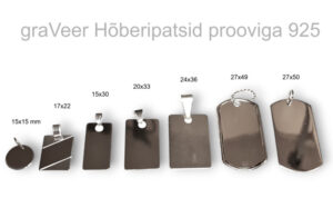 Hõberipats 925, vali milline