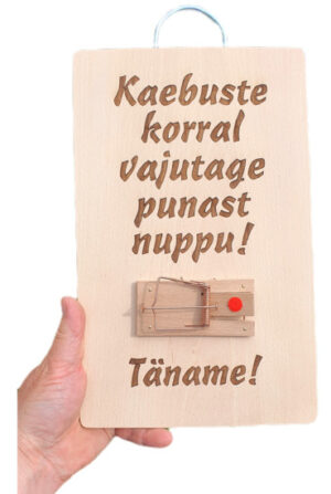Kaebuste vastane seadeldis :)