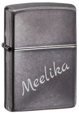 graveeritud zippo Gray Dusk Matte