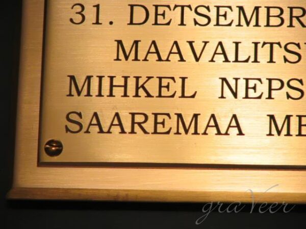 Freesitud graveerimisega sildid - Image 3