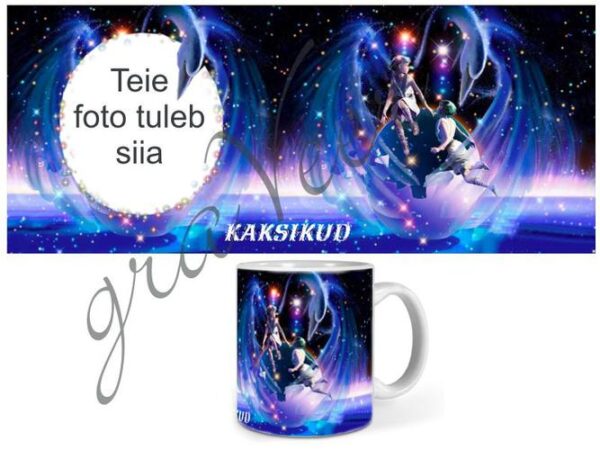 Tähtkujudega tass KAKSIKUD