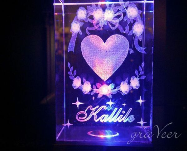 Kristallkuubik 3D kallile - Image 2