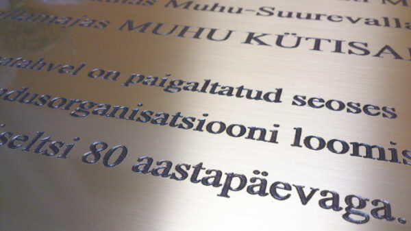 Messing teatetahvel - Image 3