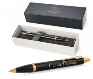 Parkeri IM Black GT pastakas, graveeritud