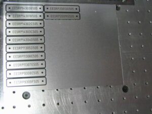 Plastikust seerianumbrid