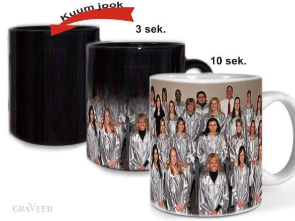 WOW, värvimuutev tass
