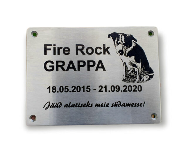 Roostevaba ristiplaat lemmikloomale