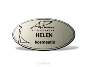 Hõbedane, metalne plastik