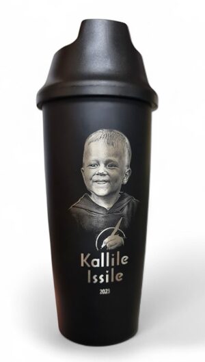 Must termokruus fotoga