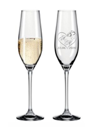 Šampuse klaasid 210 ml, komplekt