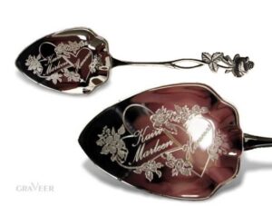 Hõbetatud tordilabidas, 186mm