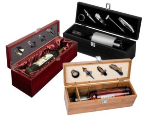 Graveeritud veinikohver, erinevad variandid