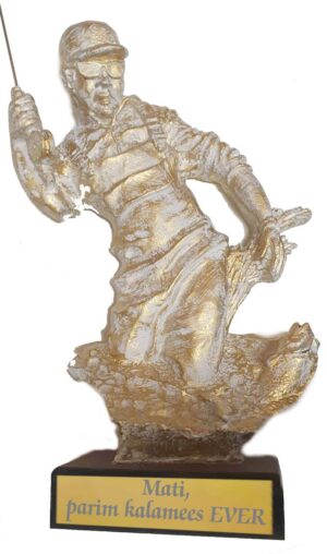 Kingitus kalamehele, graveeritud