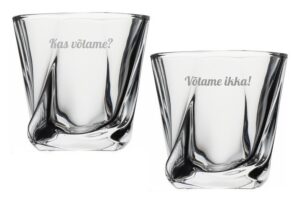 Viskiklaasid, 2 tk komplektis