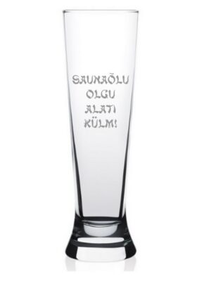 Õlleklaas 0,3l, graveeringuga